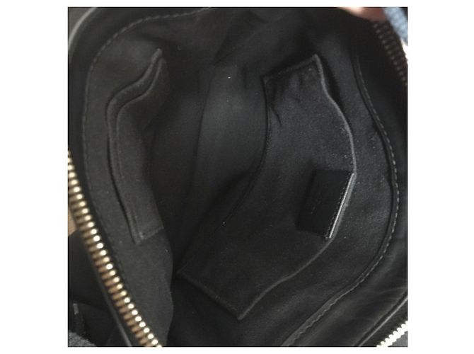 Borsa a tracolla Gucci Monogram GG Nero Rosso Blu Grigio - vista 7
