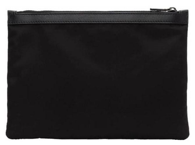 Dolce & Gabbana Pochette in Nylon Logo Nero - vista 4