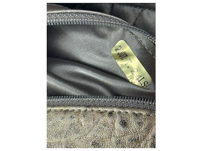 Chanel Le Marais Flap Agnello Metallizzato Metallico - vista 17