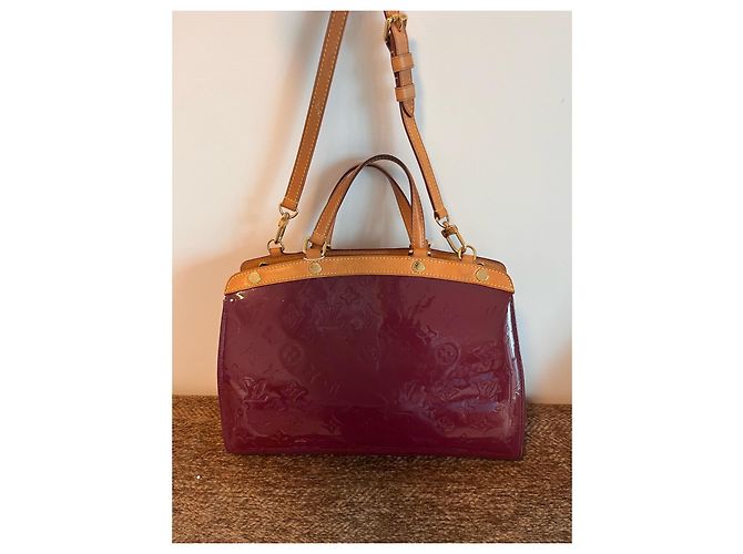 Louis Vuitton Alma BB Monogram Vernis Porpora - vista 2