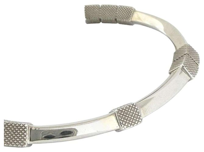 Bracciale rigido Bottega Veneta in argento - vista 5