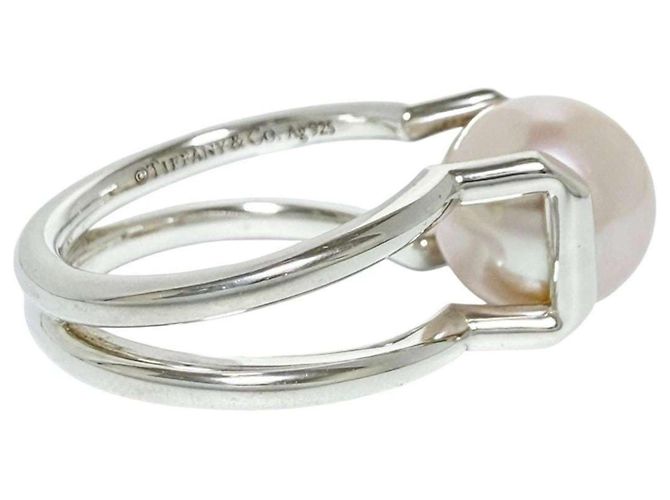 Tiffany & Co. Silberring mit Süßwasserperle - Ansicht 5