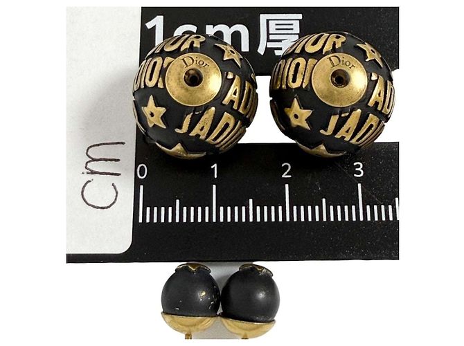 Orecchini Tribal da donna Christian Dior, J'A Ball Black Nero - vista 9
