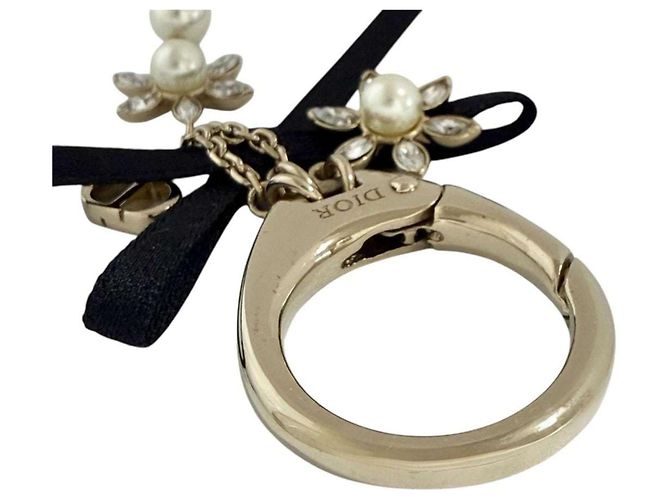 Charm per borsa Christian Dior Bloom in Ribbon - vista 4