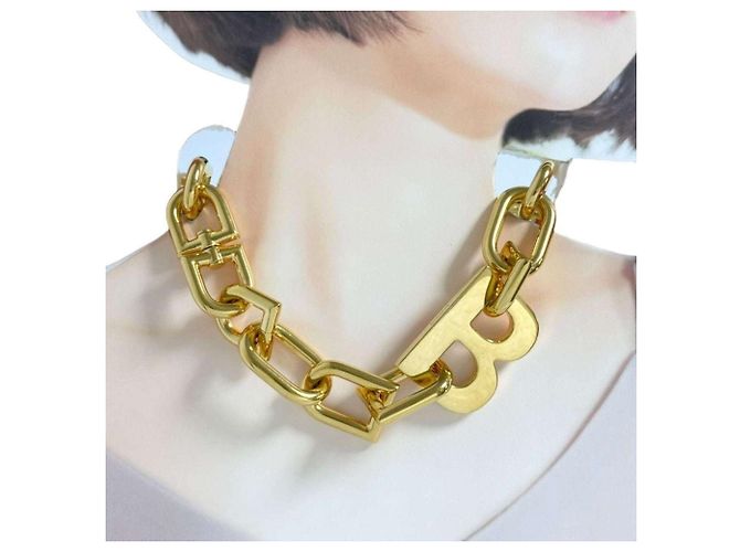 Collana Balenciaga Unisex B Chain XXL Link - vista 10