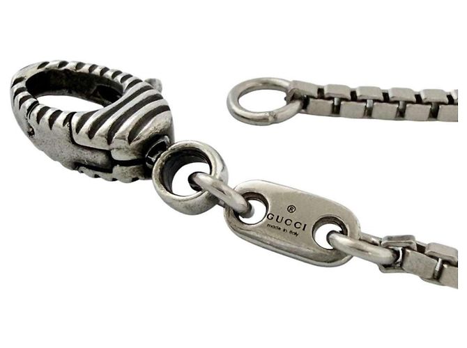 Collana con pendente Alphabet D unisex Gucci - vista 7