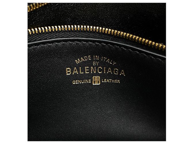 Borsa a spalla in pelle nera Balenciaga Nero - vista 15