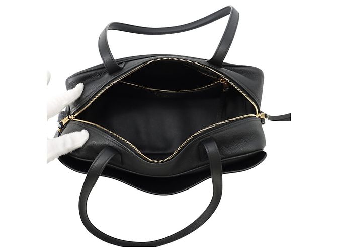 Borsa a spalla in pelle nera Balenciaga Nero - vista 5