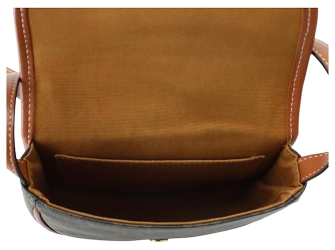 Céline Borsa a Spalla Celine Mini Besace Triomphe Marrone - vista 5