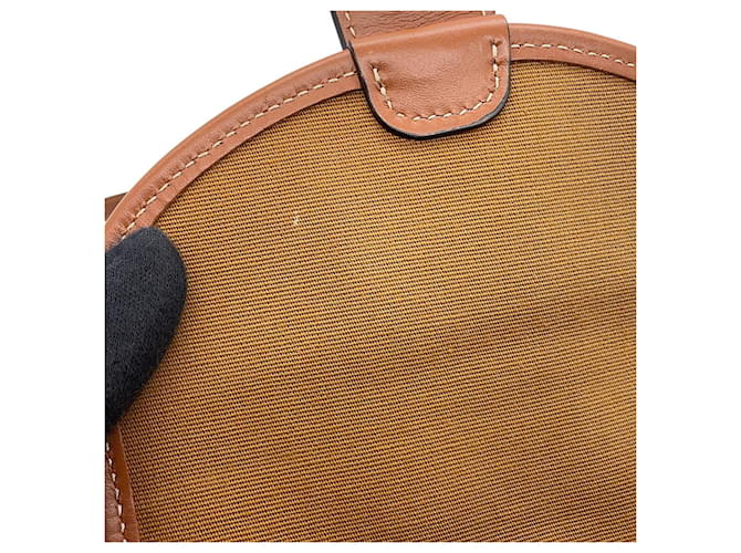 Céline Borsa a Spalla Celine Mini Besace Triomphe Marrone - vista 8