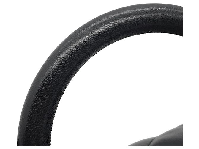 Borsa a tracolla Chanel in agnello nero - vista 10