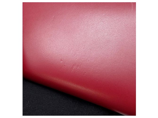 Portafoglio a tracolla con catena Yves Saint Laurent Rosso - vista 7
