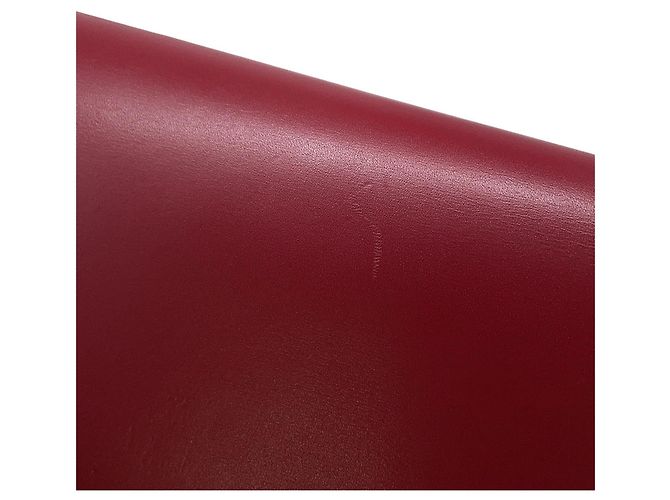 Portafoglio a tracolla con catena Yves Saint Laurent Rosso - vista 8