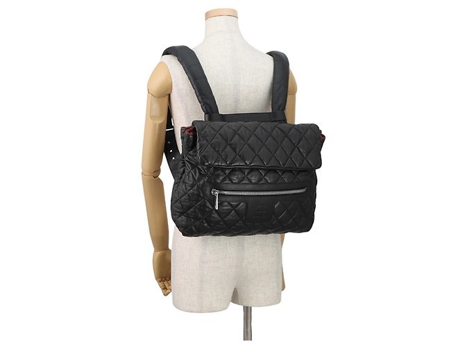 Cocoon Borsa in pelle nera Chanel Nero - vista 4
