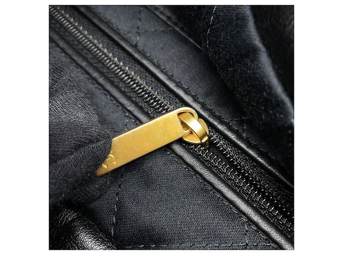 Borsa in pelle nera Chanel Nero - vista 10