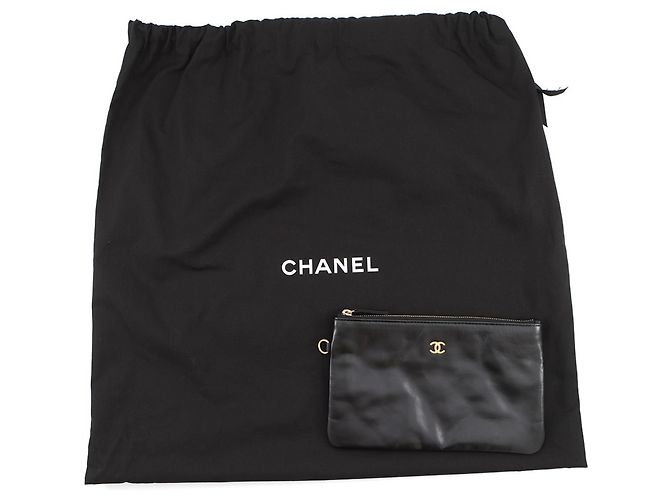 Borsa in pelle nera Chanel Nero - vista 13