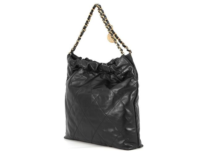 Borsa in pelle nera Chanel Nero - vista 2