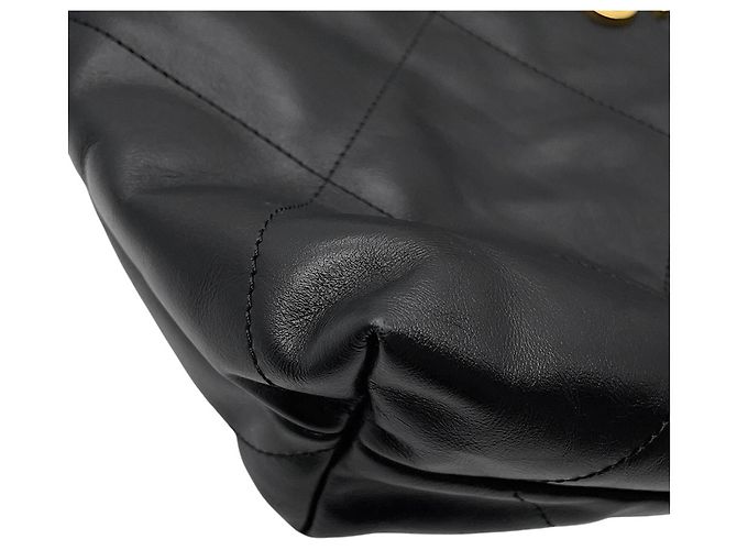 Borsa in pelle nera Chanel Nero - vista 6
