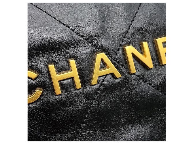Borsa in pelle nera Chanel Nero - vista 7