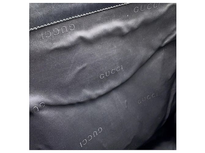 Borsa Tote Gucci GG Canvas Nero - vista 10