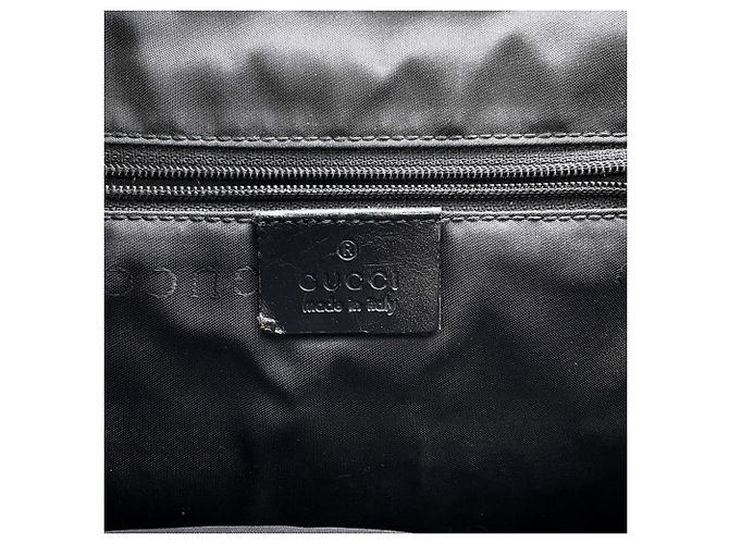 Borsa Tote Gucci GG Canvas Nero - vista 15