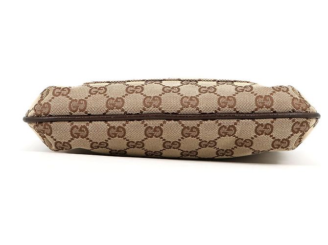 Borsa a tracolla Gucci beige e marrone - vista 3