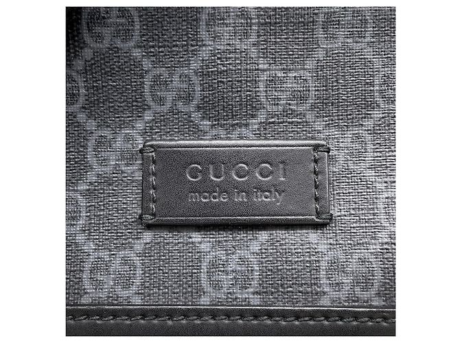 Bolso bandolera Gucci GG Supreme Courier Negro Roja Azul - vista 15