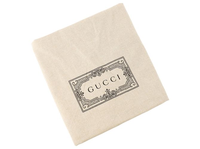Borsa duffle Gucci GG Supreme Ophidia Savoy Beige - vista 14