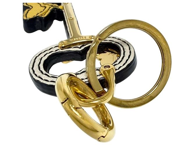 Portachiavi a farfalla in pelle da donna Prada - vista 2