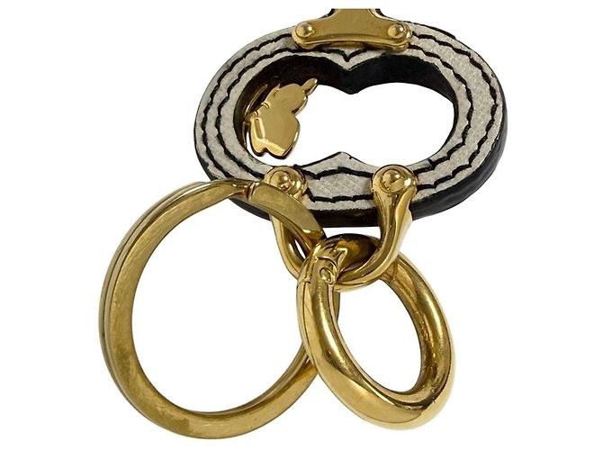 Portachiavi a farfalla in pelle da donna Prada - vista 5