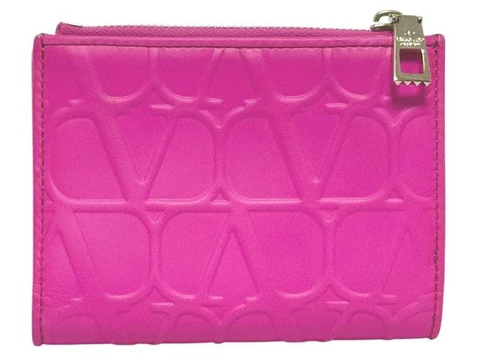 Cartera de doble pliegue Toile Iconograph para mujer Valentino - vista 2