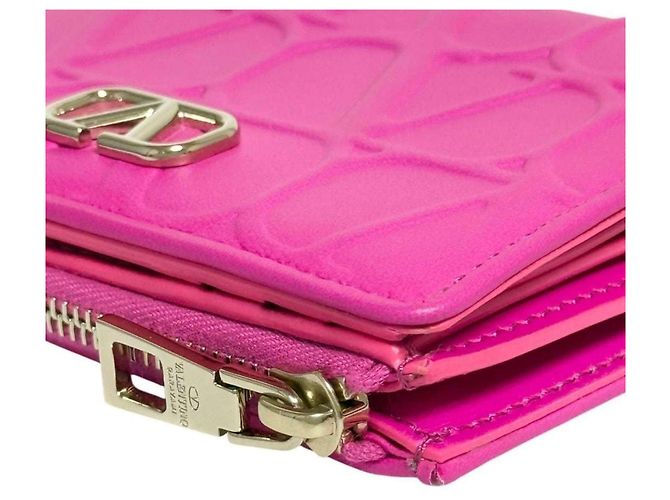 Cartera de doble pliegue Toile Iconograph para mujer Valentino - vista 6