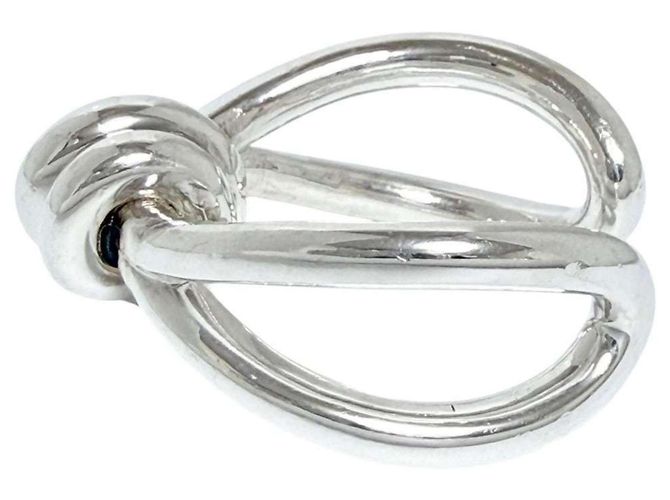 Knot Anello Nodo Argento di Bottega Veneta - vista 5