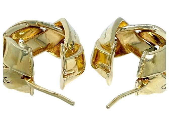 Pendientes Nest para mujer Loewe Dorado - vista 5