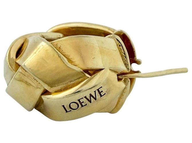 Pendientes Nest para mujer Loewe Dorado - vista 6