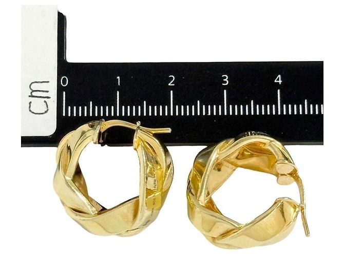 Pendientes Nest para mujer Loewe Dorado - vista 8