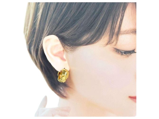 Pendientes Nest para mujer Loewe Dorado - vista 9