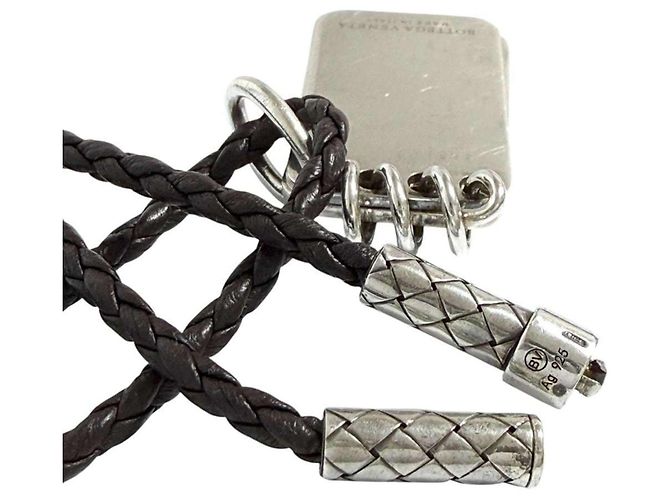 Collana con pendente a doppia placca da uomo Bottega Veneta - vista 6