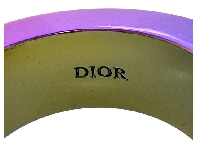 Christian Dior Men's Couture Multi-Color Band Ring Multiple colors - view 6