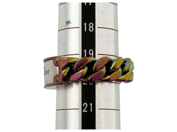 Christian Dior Men's Couture Multi-Color Band Ring Multiple colors - view 8