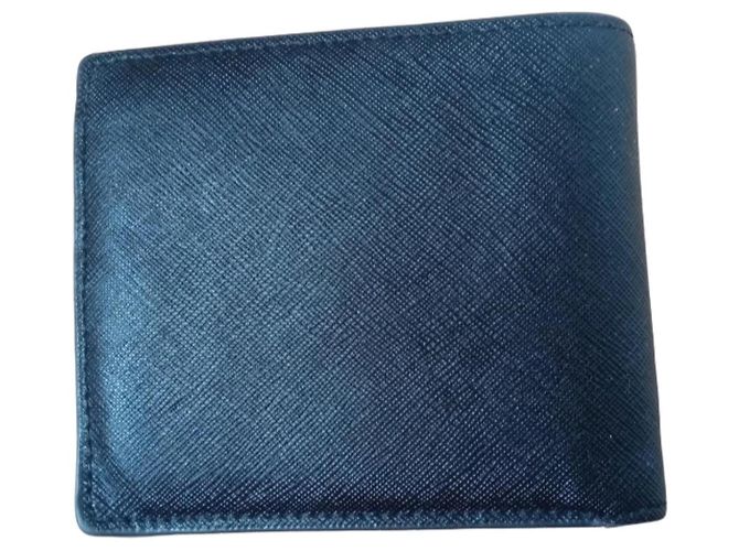 Alexander Mcqueen MCQ Black Leather Bifold Wallet - view 6