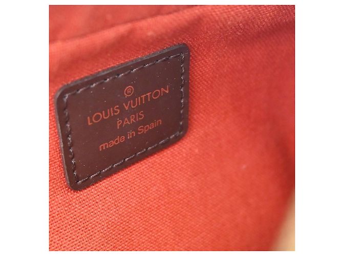 Louis Vuitton Geronimos Waist Damier Ebene Marrone - vista 4
