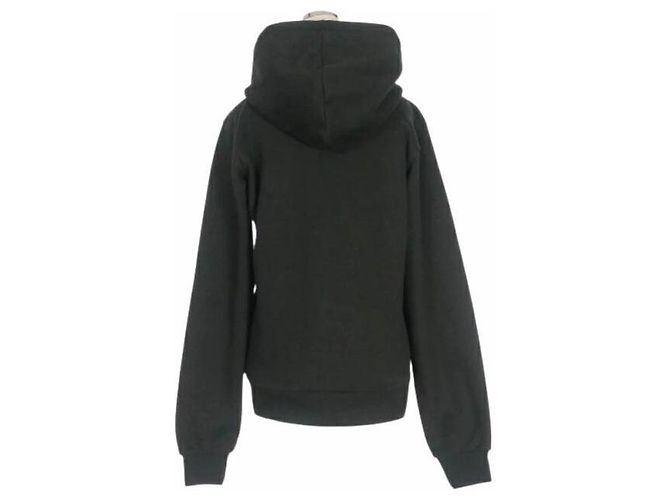 Balenciaga Colorblock Kapuzenpullover Schwarz Grau - Ansicht 5