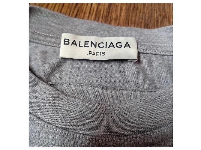 Balenciaga T-Shirt mit Eagle-Print Grau - Ansicht 3