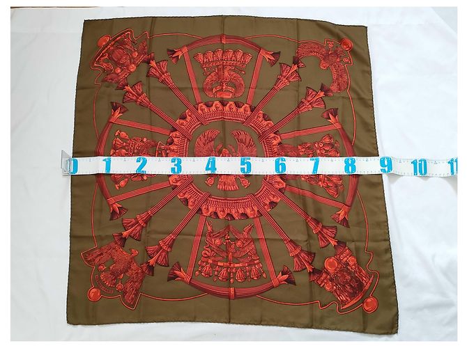 Hermès Hermes Carré 90 Seta multicolore 90 x 90 - vista 2
