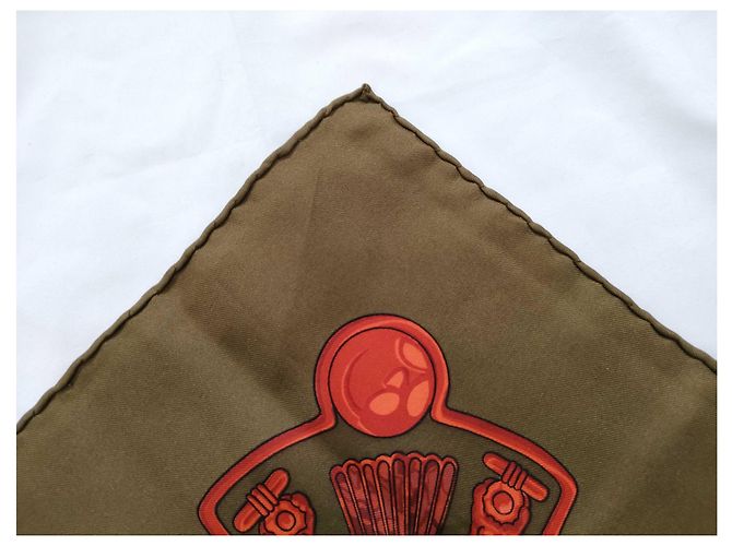 Hermès Hermes Carré 90 Seta multicolore 90 x 90 - vista 7