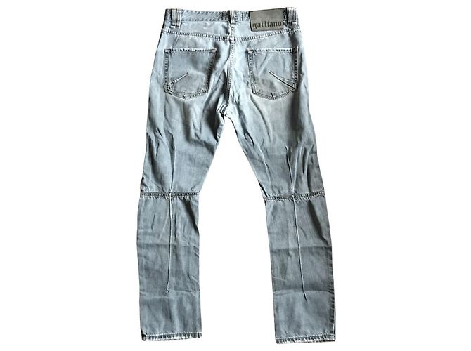 Galliano Jeans Denim Lavaggio Chiaro Blu - vista 3