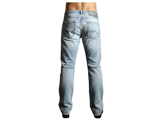 Galliano Jeans Denim Lavaggio Chiaro Blu - vista 4
