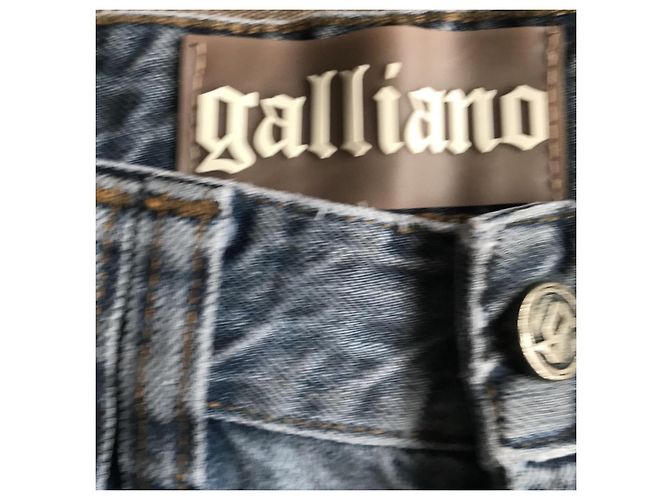 Galliano Jeans Denim Lavaggio Chiaro Blu - vista 5