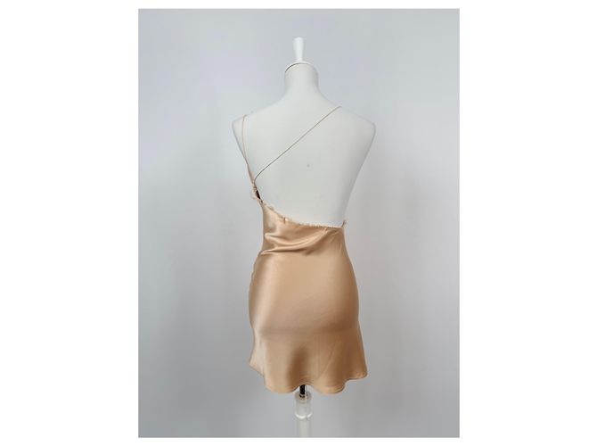 Autre Marque Ninfa Mini Kleid gold Mehrfarben - Ansicht 6